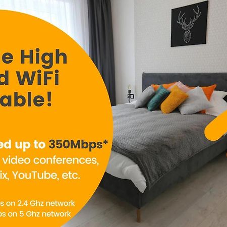 Comfy 2 Room Apartment - Free Parking - 350Mbps Wifi - Netflix كاوناس المظهر الخارجي الصورة